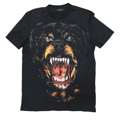 givenchy rottweiler button up|Givenchy rottweiler t shirt women.